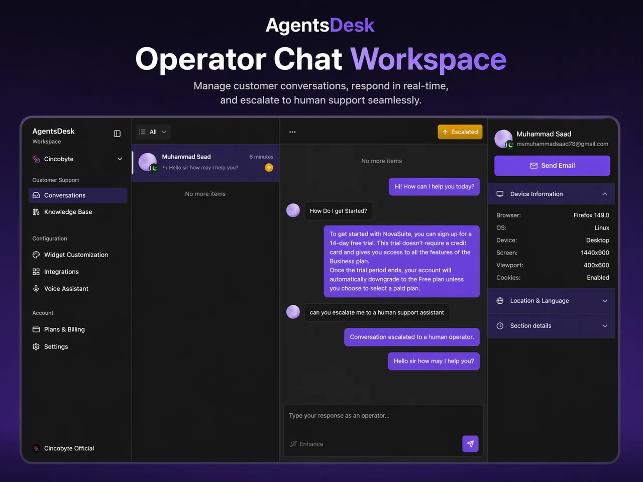 AgentsDesk screenshot 1 of 7